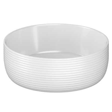 Vantara Jupiter 360mm White Patterned Countertop Basin
