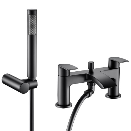 Vantara Nebula Bath Shower Mixer in Black