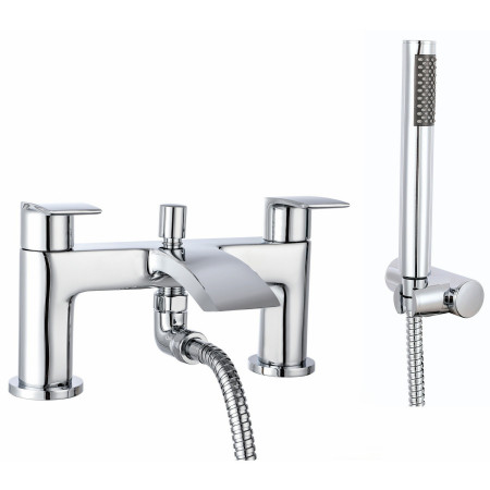 Vantara Nebula Bath Shower Mixer in Chrome