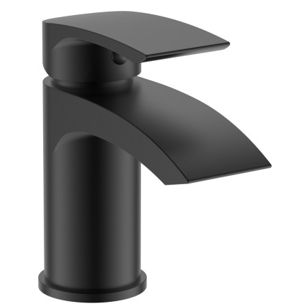 VANEB02K Vantara Nebula Mono Basin Mixer with Waste in Black