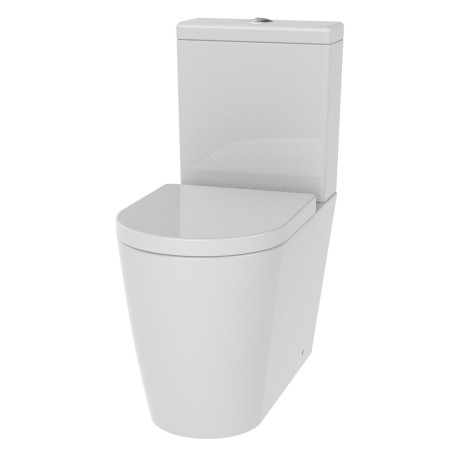 Vantara Refresh Rimless Close Coupled Closed Back WC and Seat