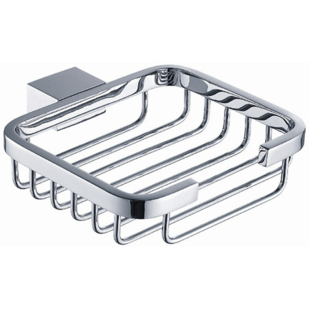 Vantara Zenith Soap Basket in Chrome