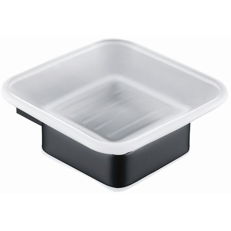 Vantara Zenith Soap Dish in Black