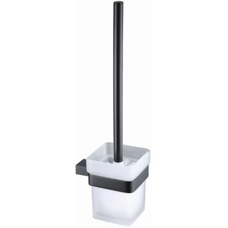 Vantara Zenith Toilet Brush and Holder in Black
