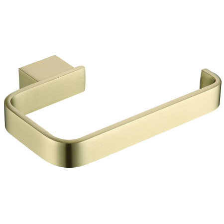 Vantara Zenith Toilet Roll Holder in Brushed Brass