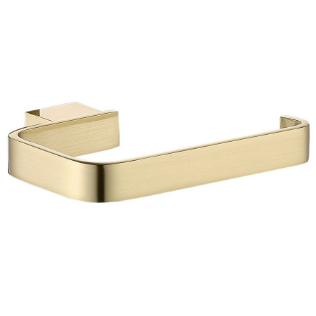 Vantara Zenith Towel Holder in Brushed Brass