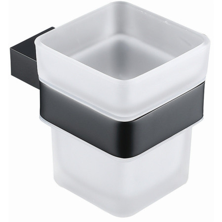 Vantara Zenith Tumbler and Holder in Black