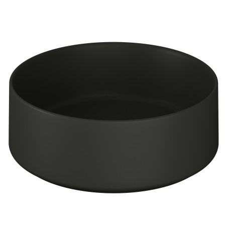 Vantara Moon 360mm Matt Black Countertop Basin