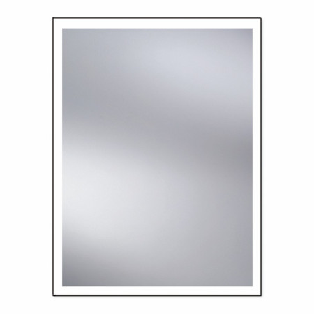 Vantara Matt Black Frame 600 x 800mm Illuminated Bathroom Mirror