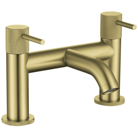 Vantara Comet Bath Filler in Brushed Brass