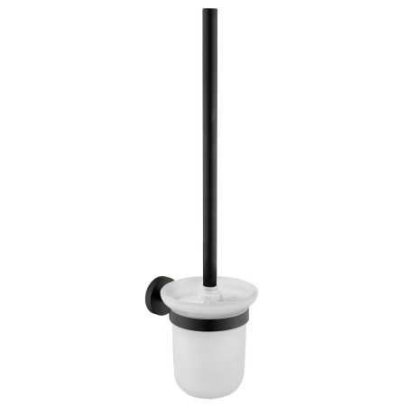 Vantara Comet Toilet Brush and Holder in Black