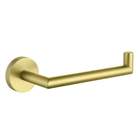 Vantara Comet Toilet Roll Holder in Brushed Brass
