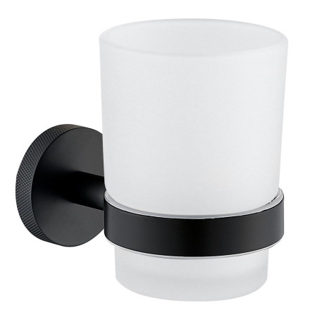 Vantara Comet Tumbler and Holder in Black