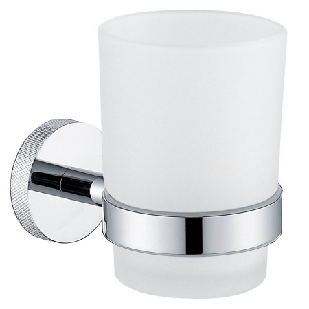 Vantara Comet Tumbler and Holder in Chrome