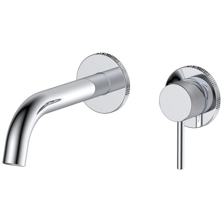 Vantara Comet Wall Mounted Basin Mixer in Chrome