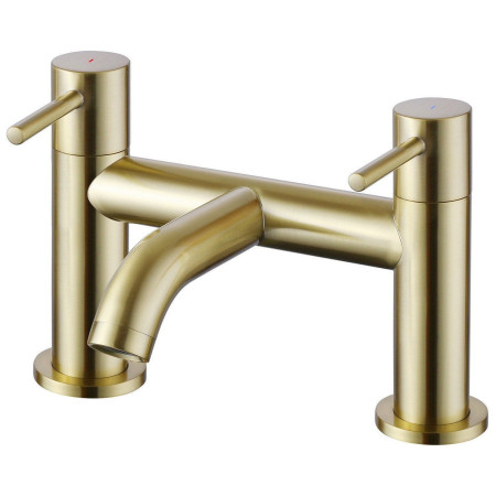 Vantara Fortune Bath Filler in Brushed Brass