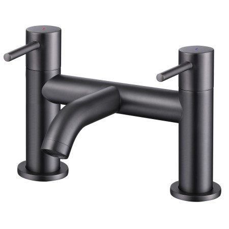 Vantara Fortune Bath Filler in Gunmetal Grey