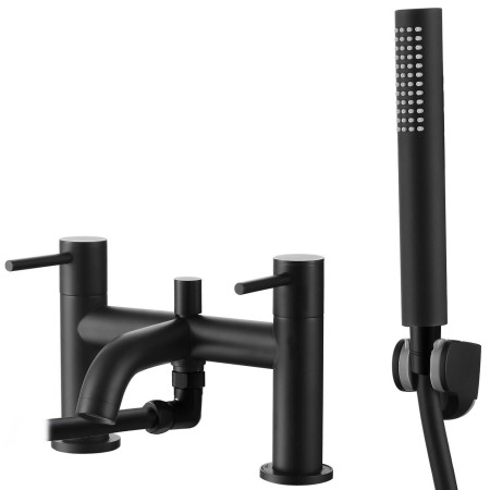 Vantara Fortune Bath Shower Mixer in Black