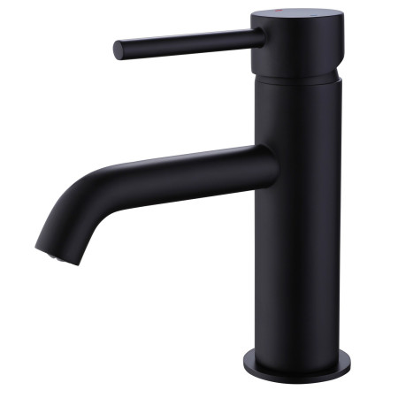 VAFTN02K Vantara Fortune Mono Basin Mixer with Waste in Black