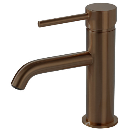 Vantara Fortune Mono Basin Mixer with Waste in Brushed Bronze