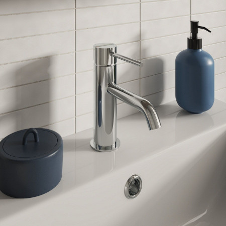VAFTN02C Vantara Fortune Mono Basin Mixer with Waste in Chrome Lifestyle
