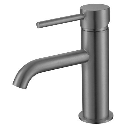 Vantara Fortune Mono Basin Mixer with Waste in Gunmetal Grey