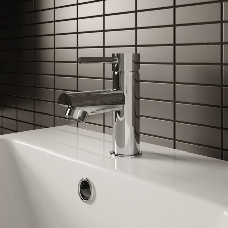 VAAST02C Vantara Astro Mono Basin Mixer with Waste in Chrome Lifestyle