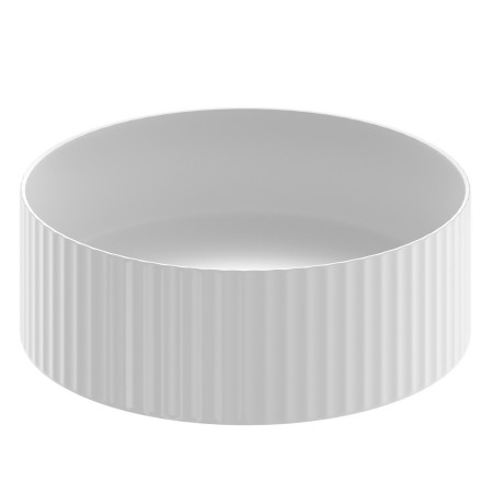 Vantara Venus 360mm White Patterned Countertop Basin