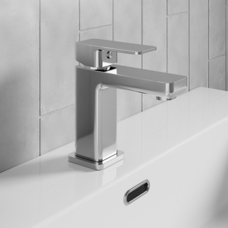 VAAPL01C Vantara Apollo Mono Basin Mixer with Waste in Chrome Lifestyle