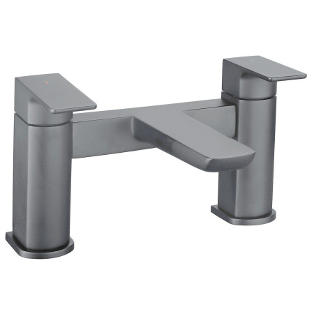 Vantara Warp Bath Filler in Gunmetal Grey