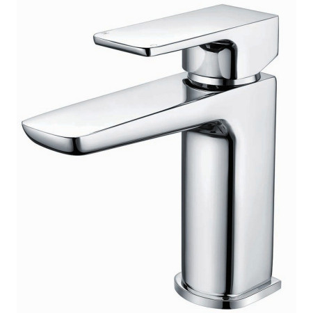 Vantara Warp Mono Basin Mixer with Waste in Chrome