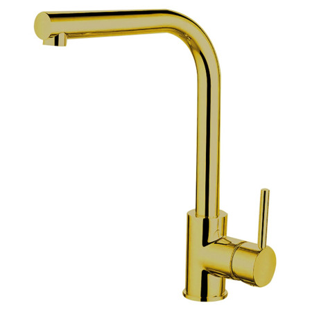Trisen Adria Brushed Gold Single Lever Kitchen Tap