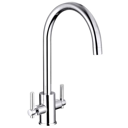 Trisen Avara Chrome Two Handle Kitchen Tap