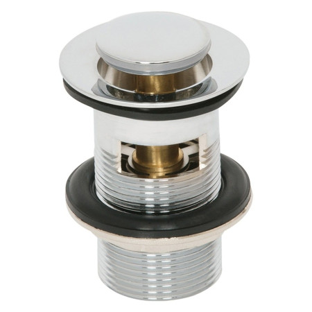 Trisen Chrome Slotted Click Clack Basin Waste