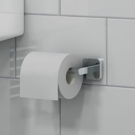 TTR-401CR Trisen Chrome Toilet Roll Holder Lifestyle