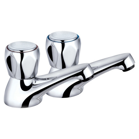 Trisen Chrome Two Handle Club Bath Taps