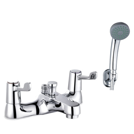 TTR-LEV01 Trisen Chrome Two Lever Bath Shower Mixer