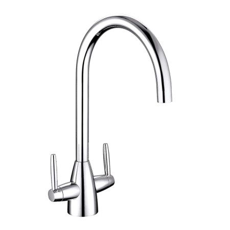 Trisen Roune Chrome Two Handle Kitchen Tap