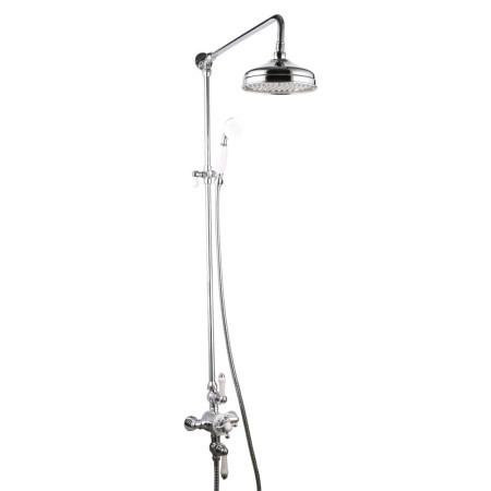 TSS108 Trisen Shalma Traditional Exposed Thermostatic Shower Set