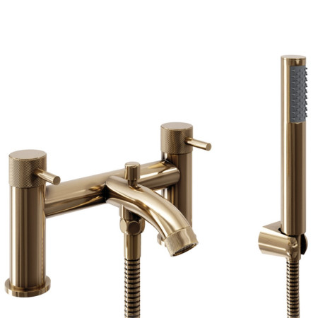 TT772 Trisen Verdura Brushed Brass Bath Shower Mixer