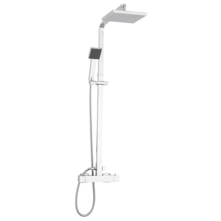 Premier Square Thermostatic Bar Shower With Kit