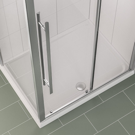 48.1035 Vantage 1700 x 700mm Rectangular Shower Tray Lifestyle