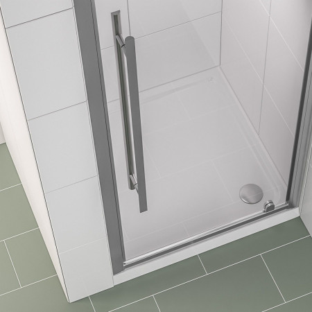 48.1007 Vantage 900 x 900mm Square Shower Tray Lifestyle