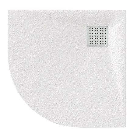 VEQ09090W Veloce Duo 900 x 900mm White Quadrant Shower Tray (1)
