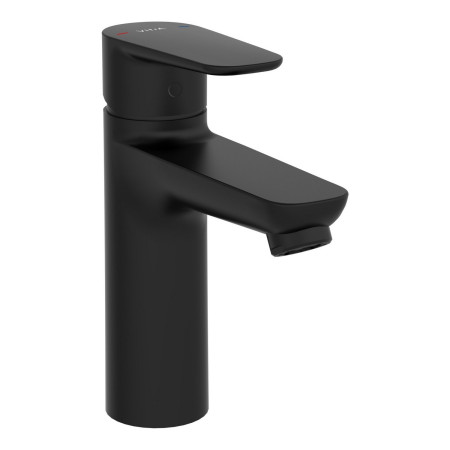 VitrA Flow Soft Matt Black Basin Mixer