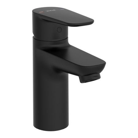 VitrA Flow Soft Matt Black Mini Basin Mixer