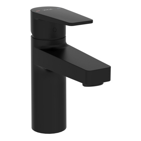 VitrA Flow Square Matt Black Mini Basin Mixer