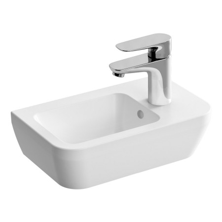 VitrA Integra 370mm Right Hand 1TH Wall Hung Cloakroom Basin