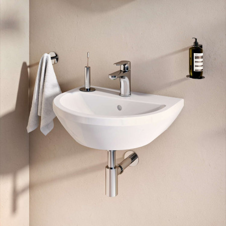 7066L003-0001 VitrA Integra 500mm 1TH Round Wall Hung Basin without Pedestal