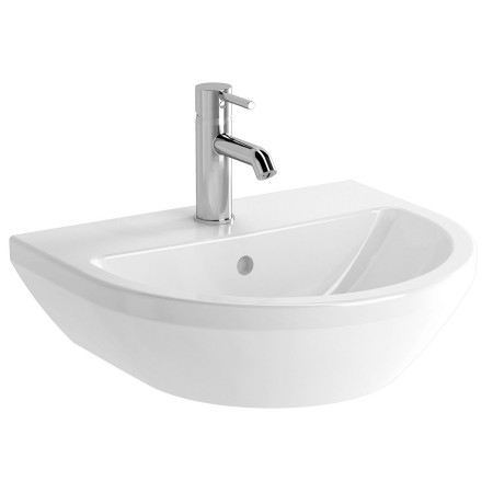 VitrA Integra 500mm 1TH Round Wall Hung Basin